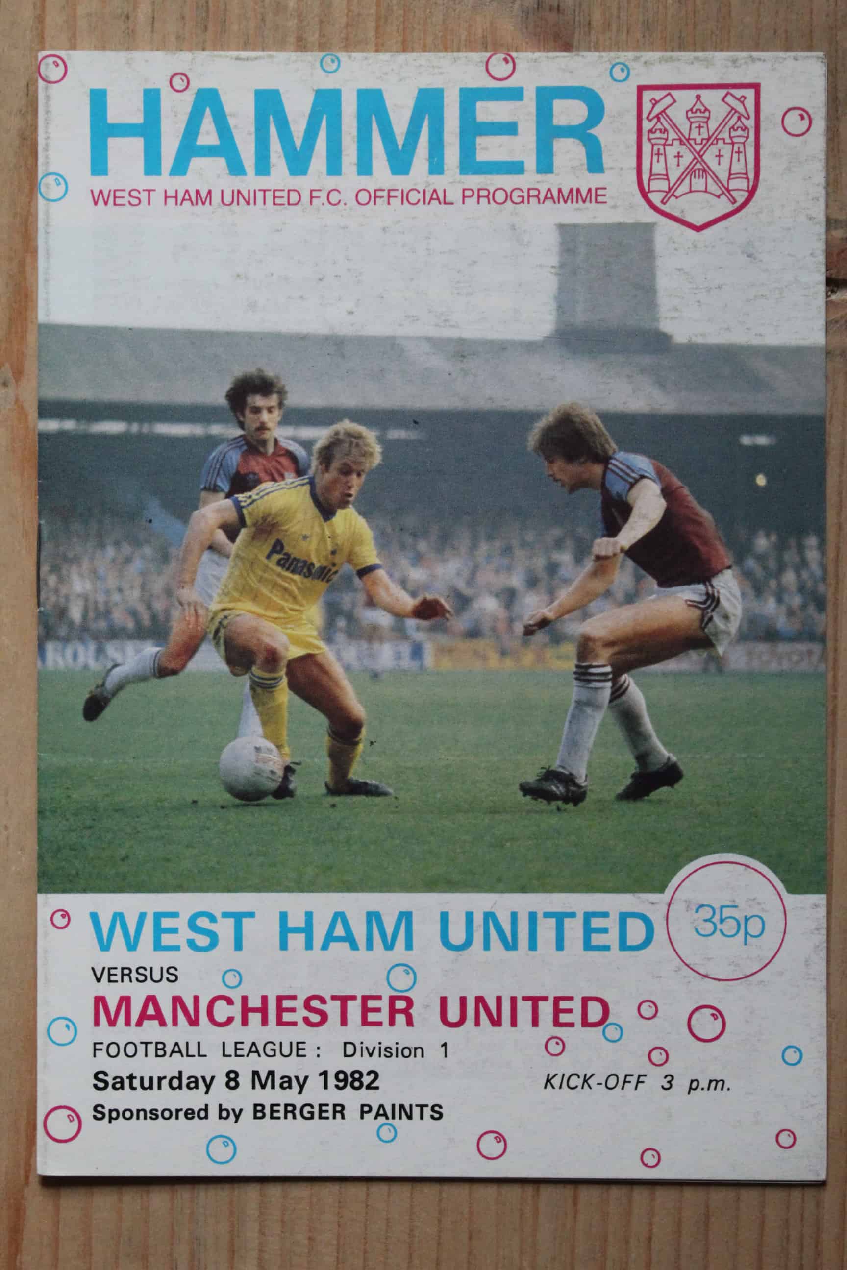 West Ham United FC v Manchester United FC